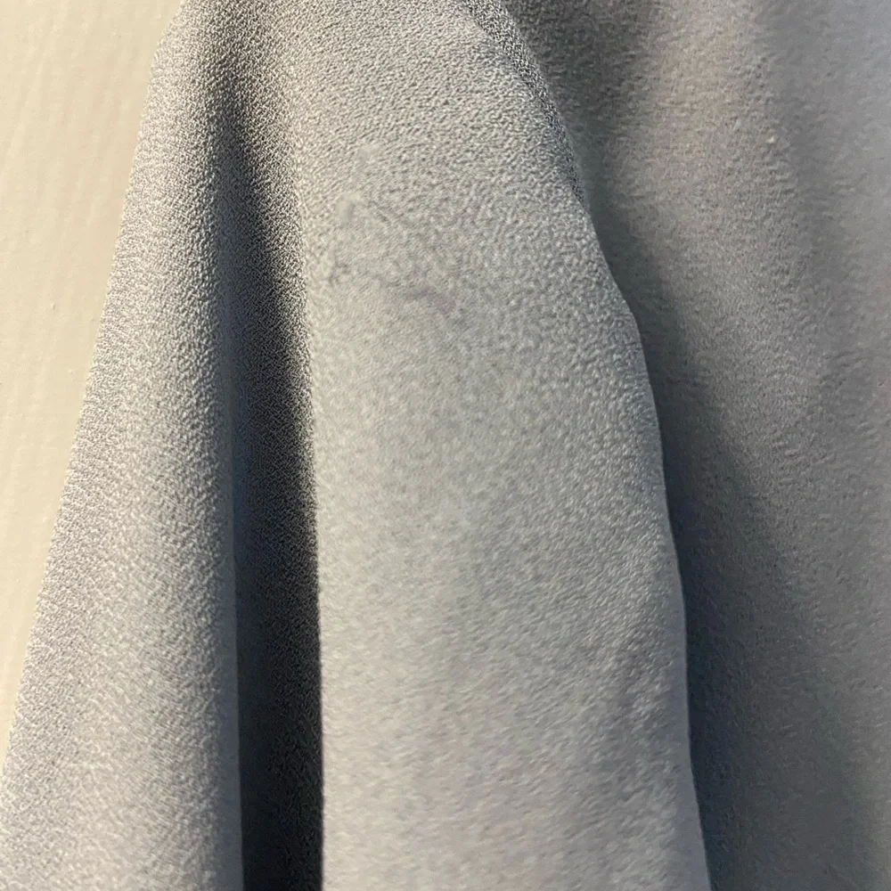 NWOT Beautiful Powder Slate Blue Blouse - Picture 12 of 15